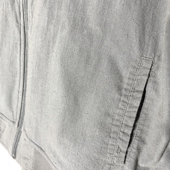 Las Vegas Oversized Sage Green Southwestern Reversible Bomber Jacket M - Picture 8 of 13